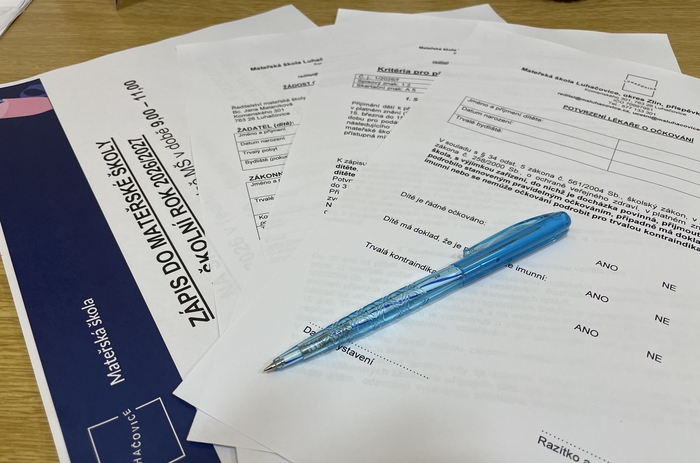 Zápis na školní rok 2026-2027 Zápis na školní rok 2026-2027